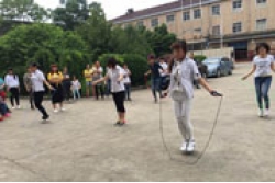 常州市武進聯華電子有限公司跳繩比賽圓滿結束
